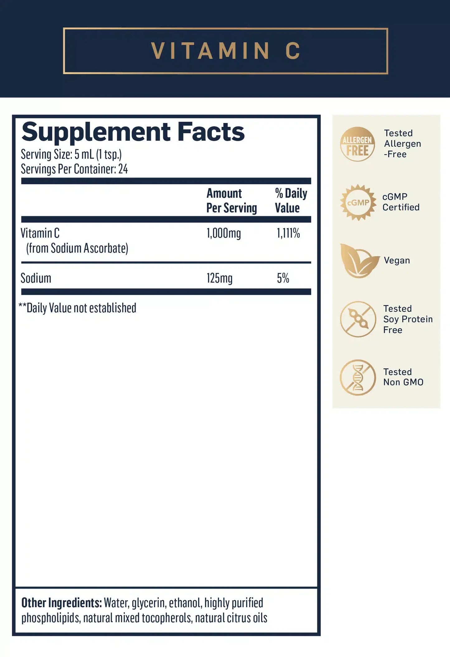 Liposomal Vitamin C