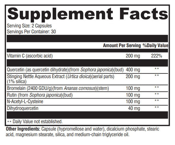 Natural Allergy Support Formula - myvibrantstore
