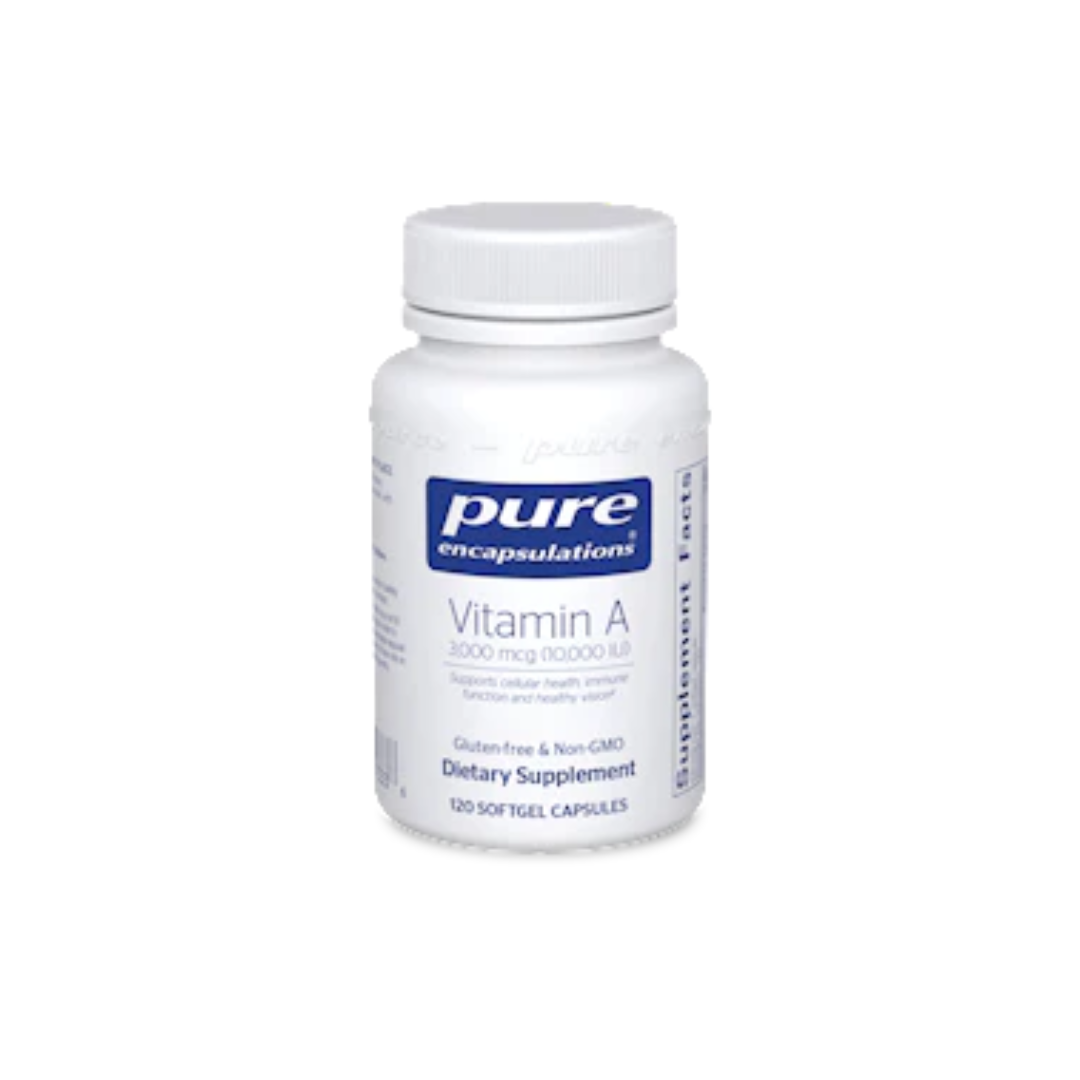 Vitamin A 10,000 IU 120 gels - myvibrantstore