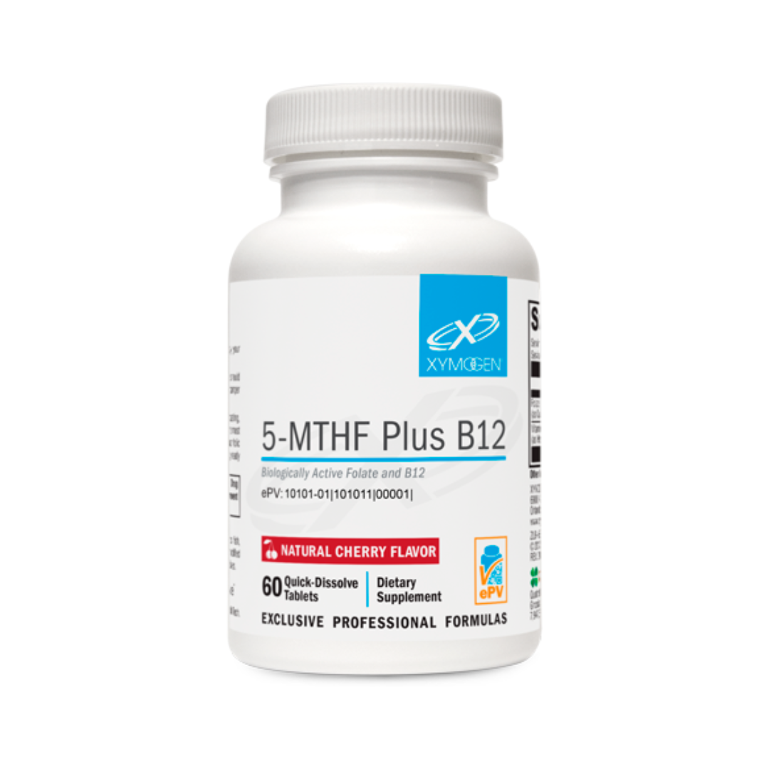 5-MTHF Plus B12 Cherry 60 Tablets - myvibrantstore